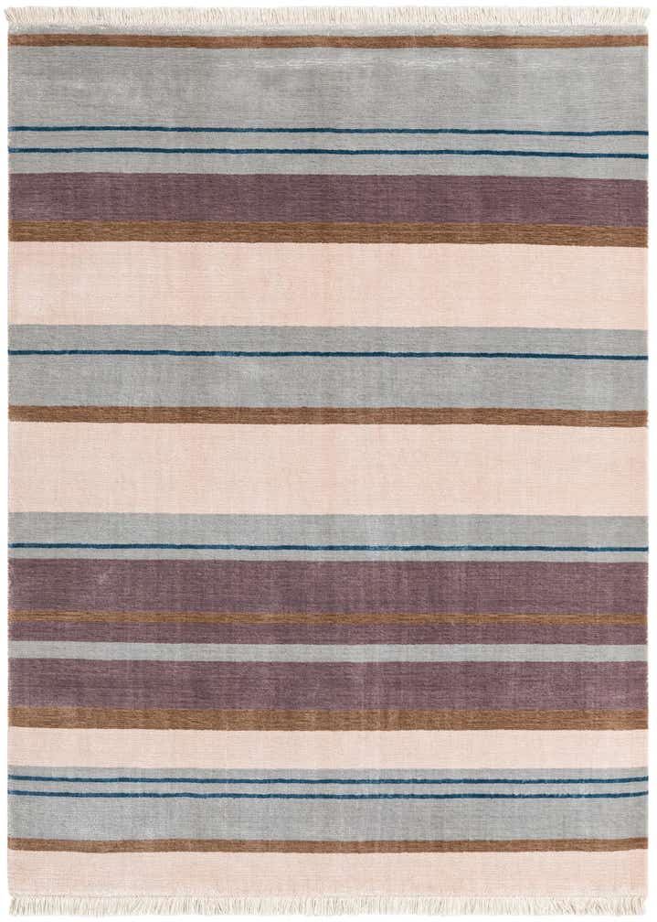 4' 11 x 6' 7 Hand Knotted Darya Wool Rug