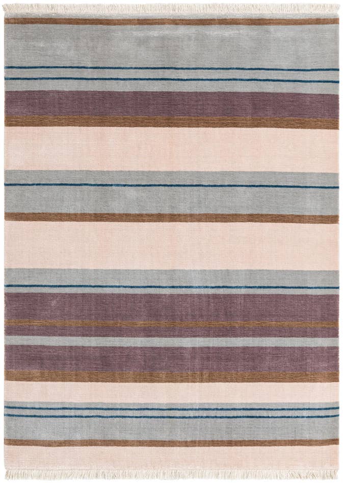 Detail image of 4' 11 x 6' 7 Hand Knotted Darya Wool Rug