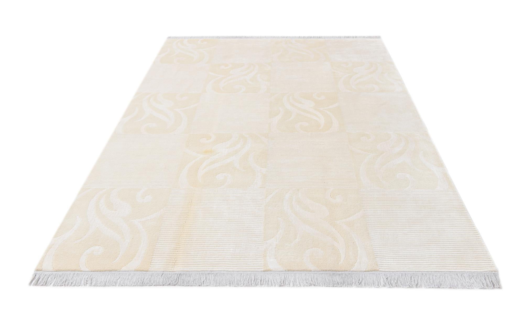 5' 9 x 8' 2 Hand Knotted Darya Wool Rug