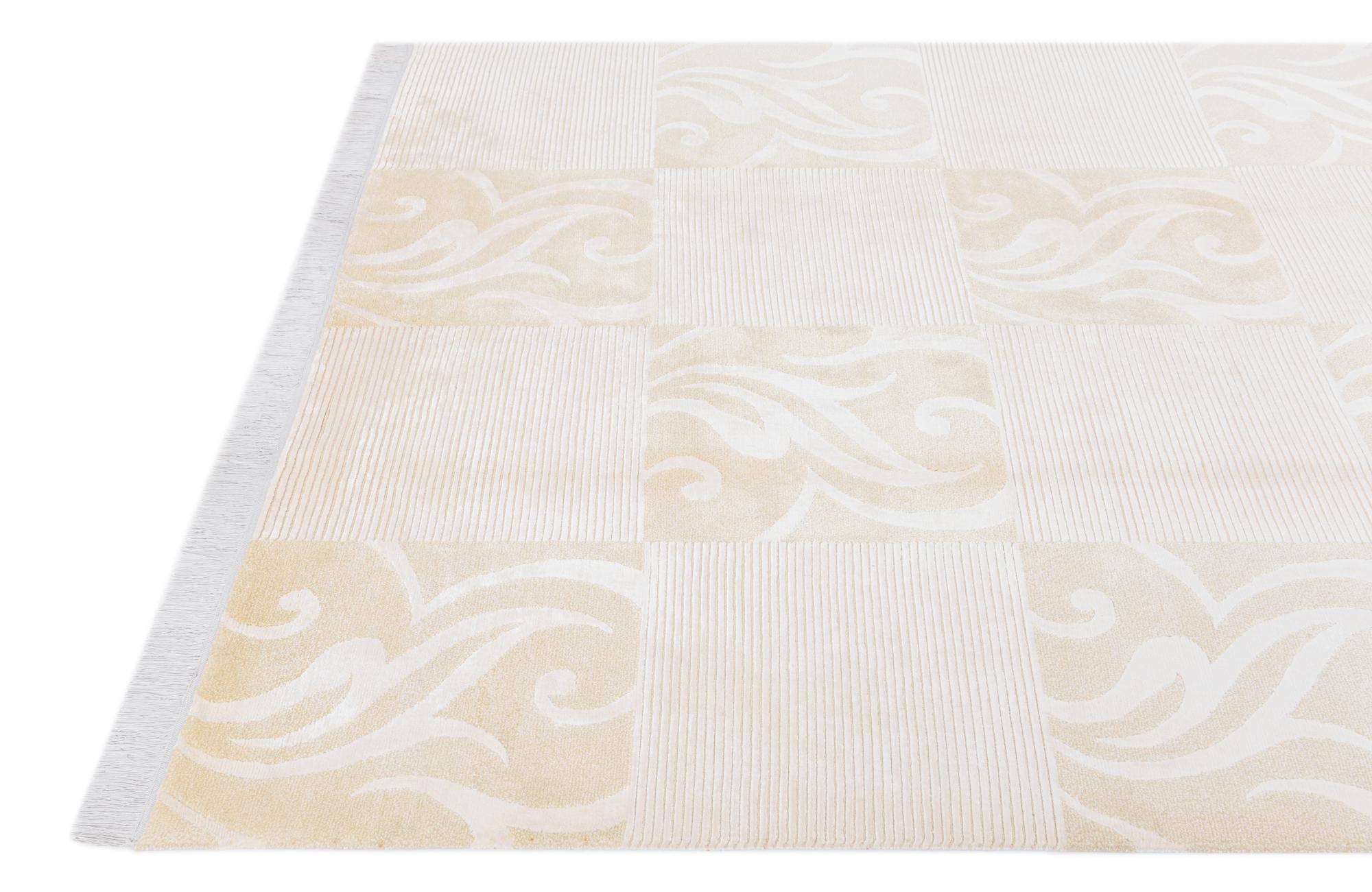 5' 9 x 8' 2 Hand Knotted Darya Wool Rug