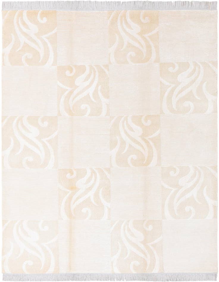 Detail image of 5' 9 x 8' 2 Hand Knotted Darya Wool Rug