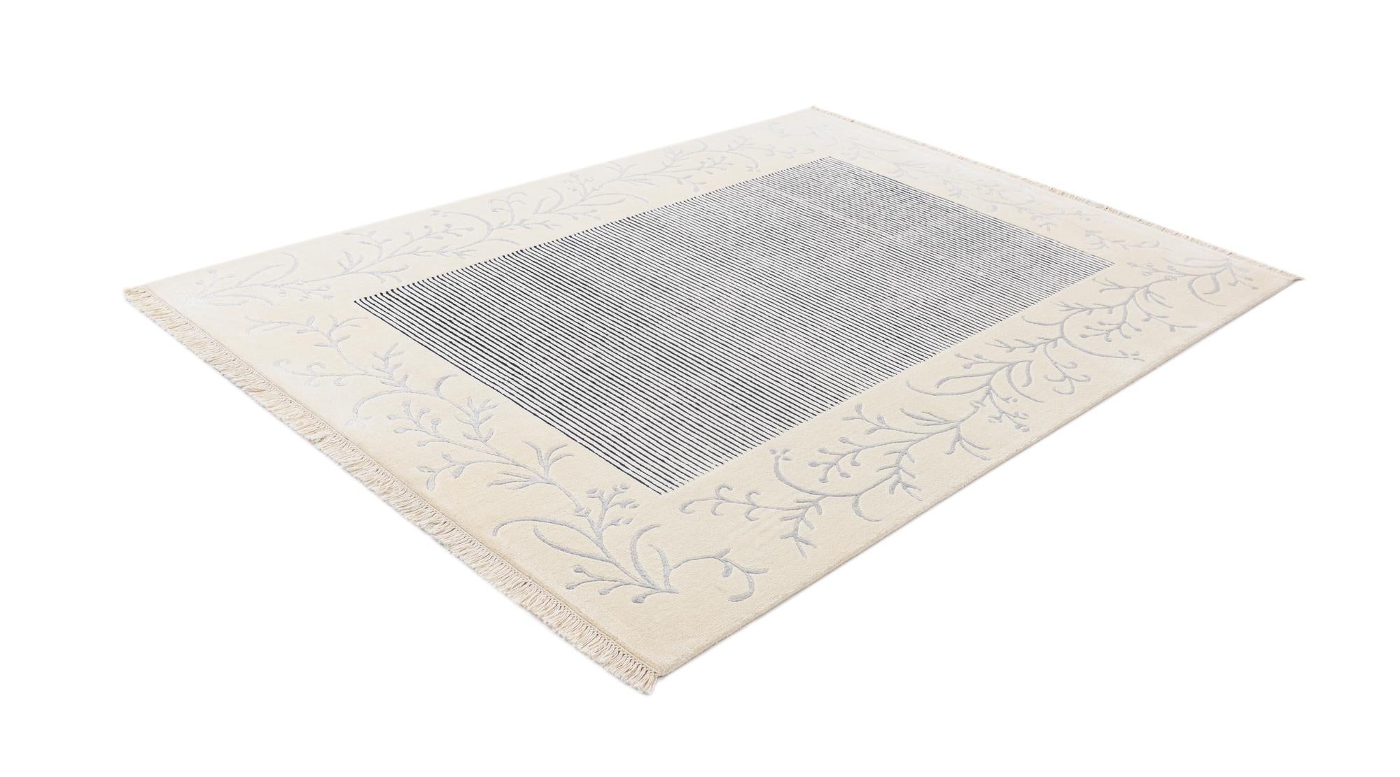 5' 9 x 7' 10 Hand Knotted Darya Wool Rug
