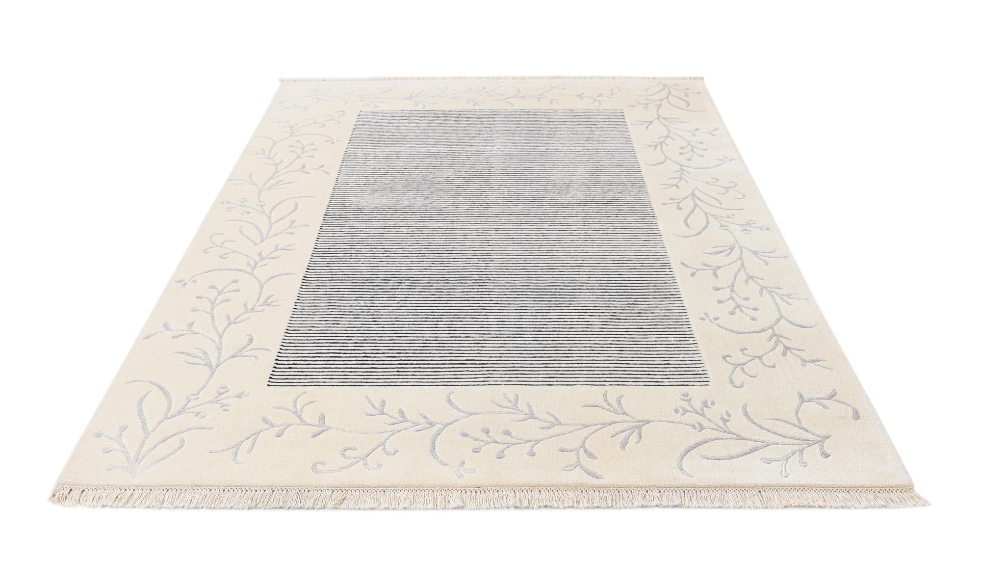 5' 9 x 7' 10 Hand Knotted Darya Wool Rug