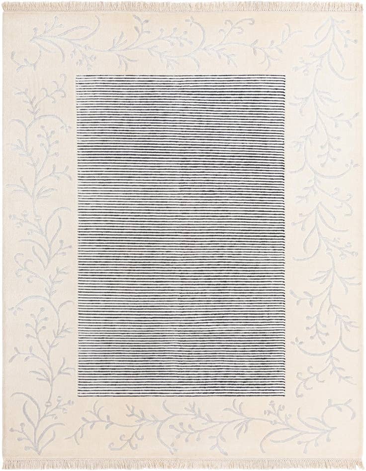 Detail image of 5' 9 x 7' 10 Hand Knotted Darya Wool Rug