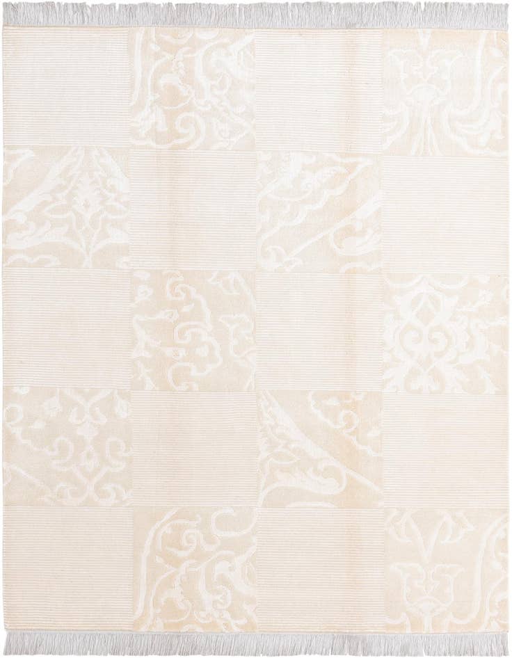 Detail image of 5' 9 x 8' Hand Knotted Darya Wool Rug