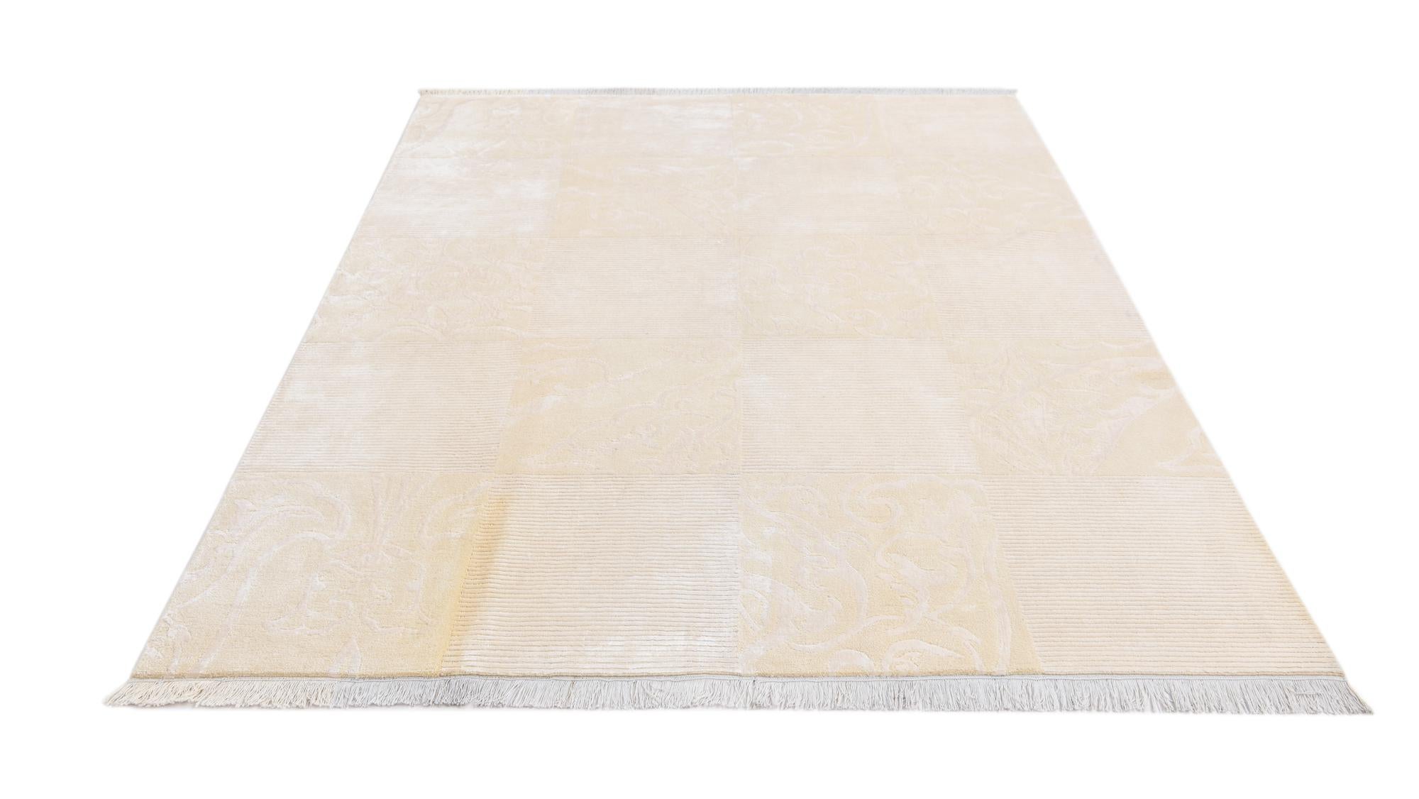5' 9 x 8' 1 Hand Knotted Darya Wool Rug