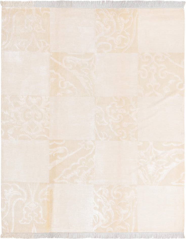 Detail image of 5' 9 x 8' 1 Hand Knotted Darya Wool Rug