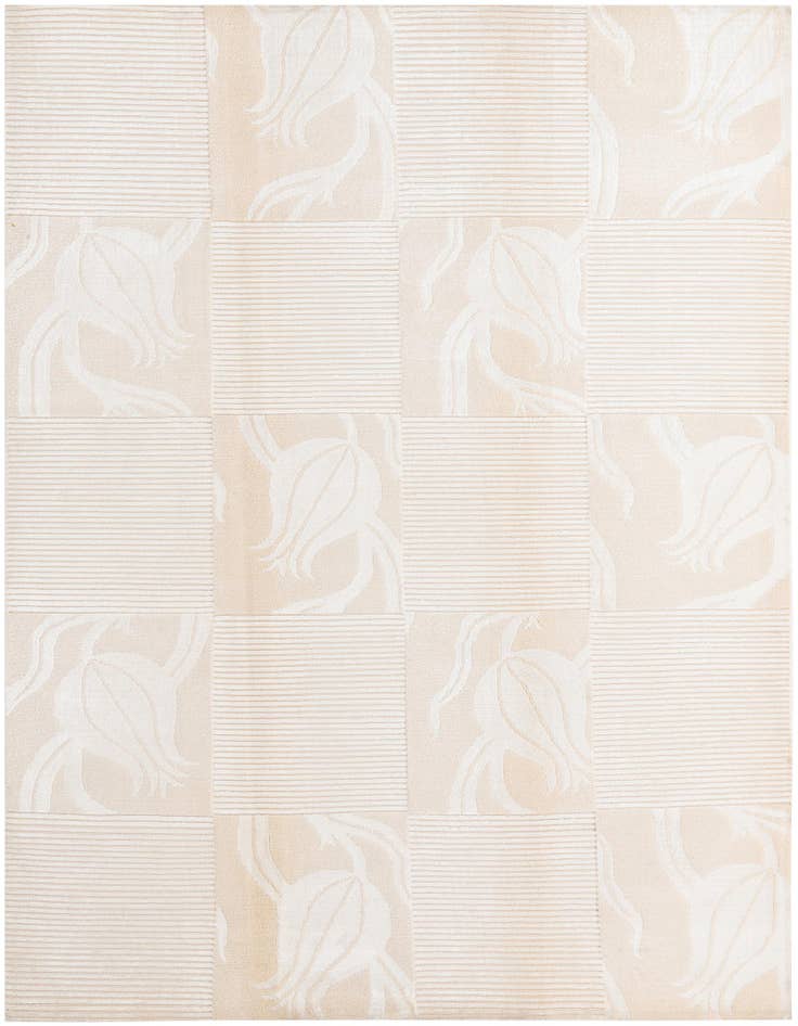 Detail image of 5' 9 x 8' Hand Knotted Darya Wool Rug