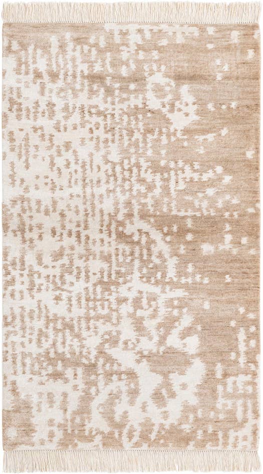 Detailansicht von 90cm x 150cm Handgeknüpft Darya Wolle Teppich
