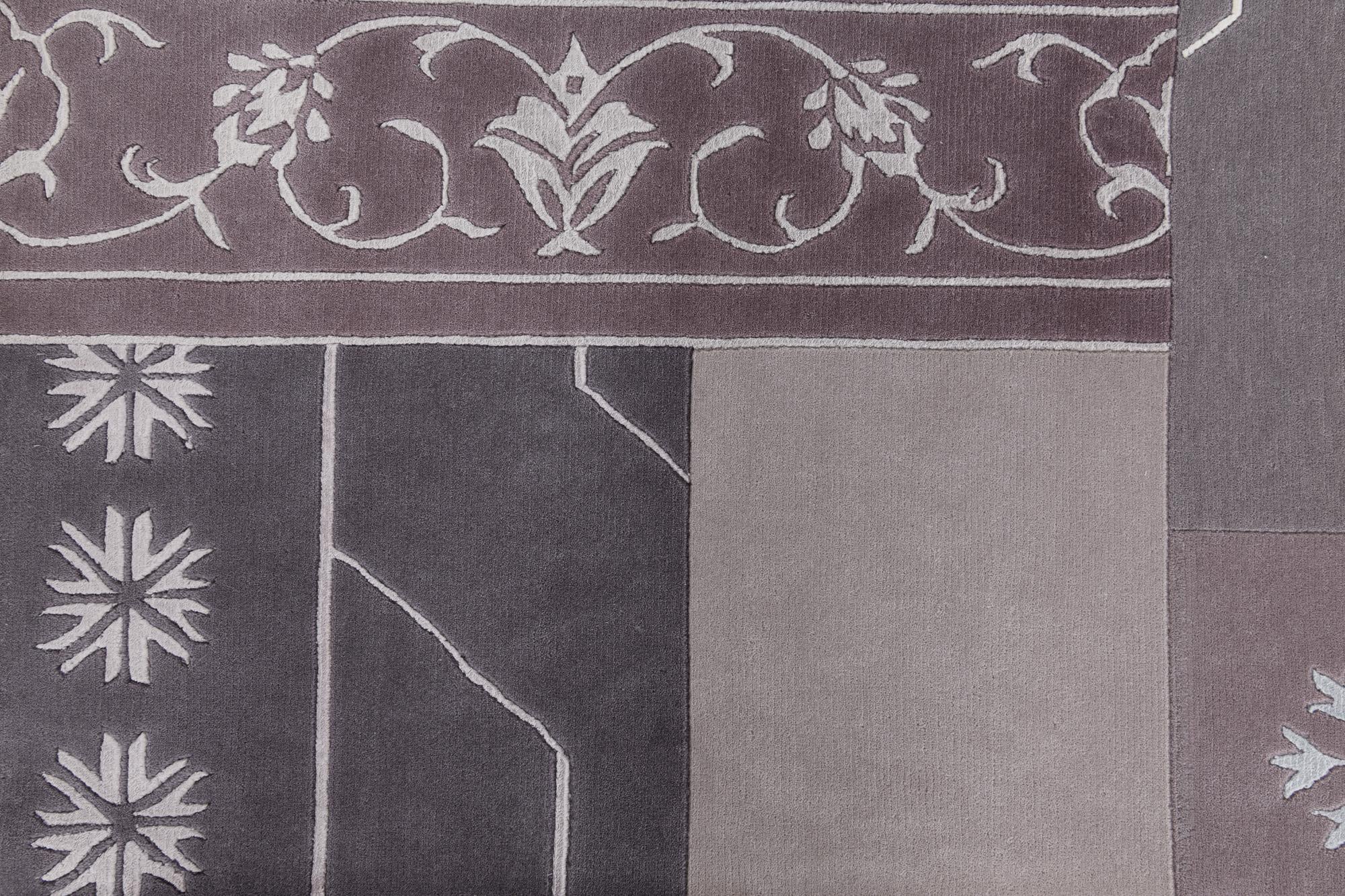 5' 7 x 8' Hand Knotted Darya Wool Rug