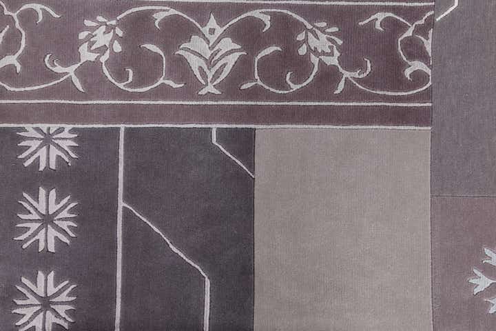 5' 7 x 8' Hand Knotted Darya Wool Rug