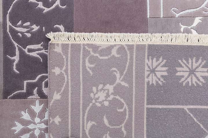 5' 7 x 8' Hand Knotted Darya Wool Rug