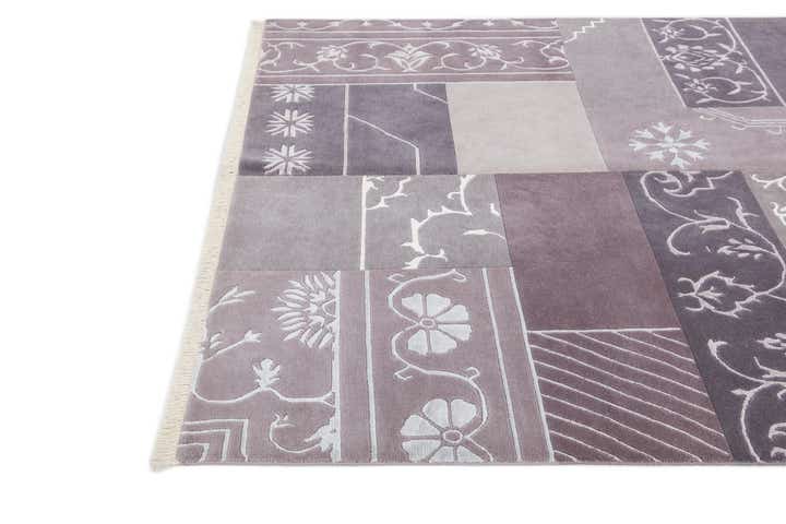 5' 7 x 8' Hand Knotted Darya Wool Rug