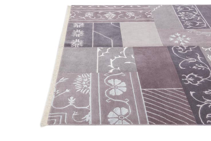 Detail image of 5' 7 x 8' Hand Knotted Darya Wool Rug