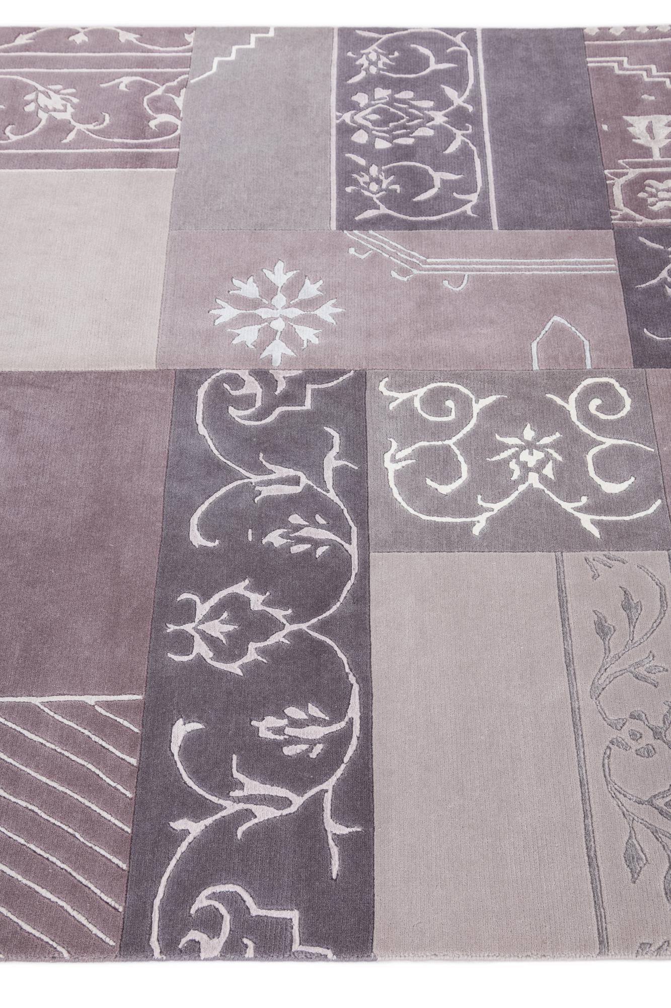 5' 7 x 8' Hand Knotted Darya Wool Rug