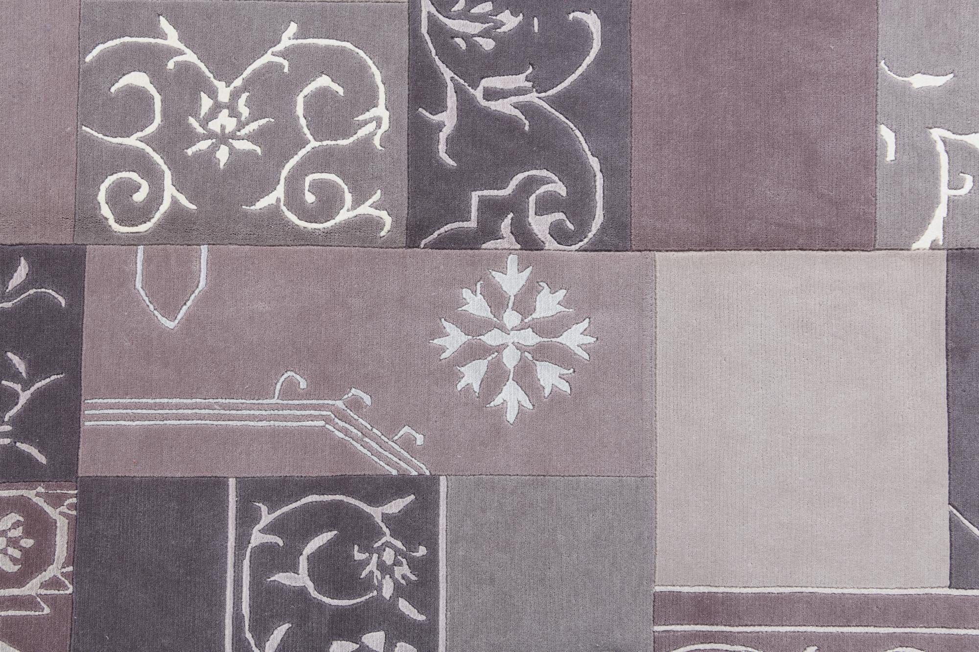 5' 7 x 8' Hand Knotted Darya Wool Rug