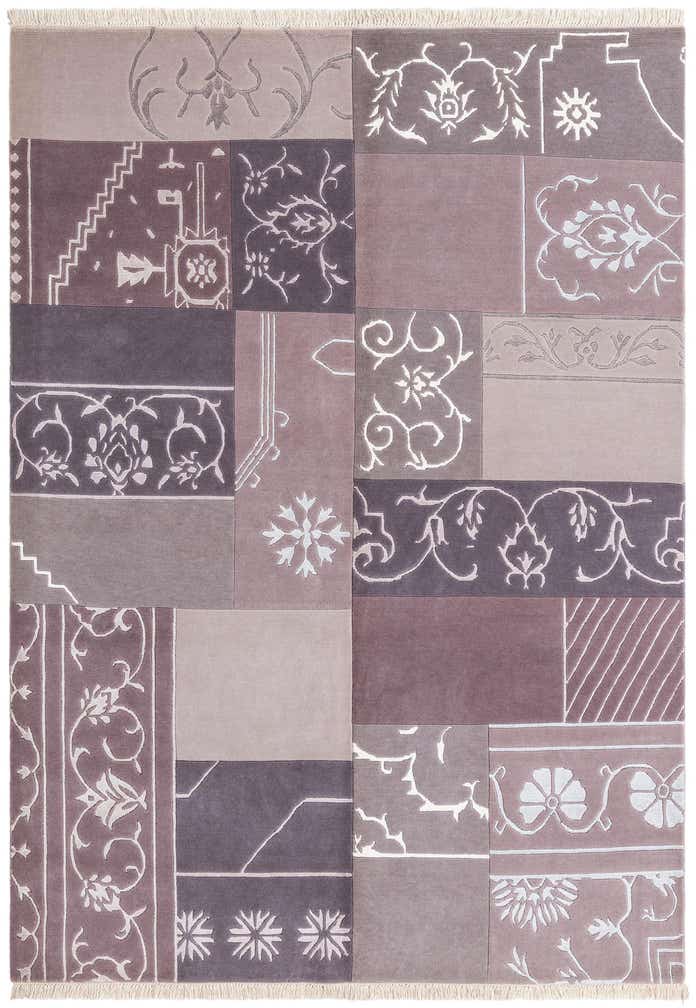 5' 7 x 8' Hand Knotted Darya Wool Rug