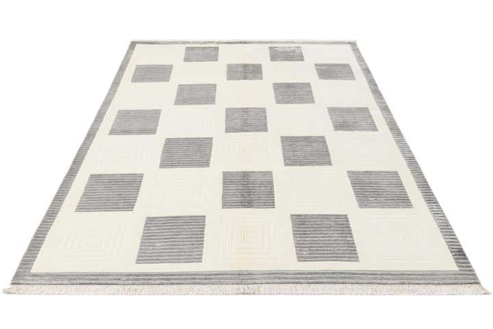 5' 7 x 7' 11 Hand Knotted Darya Wool Rug