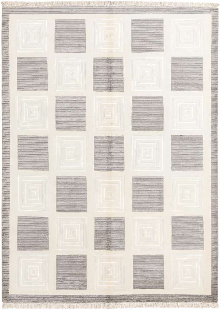 5' 7 x 7' 11 Hand Knotted Darya Wool Rug