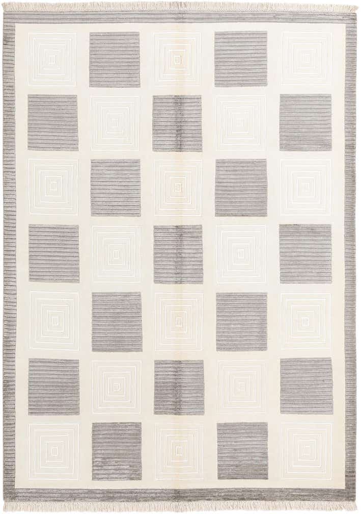 5' 7 x 7' 11 Hand Knotted Darya Wool Rug