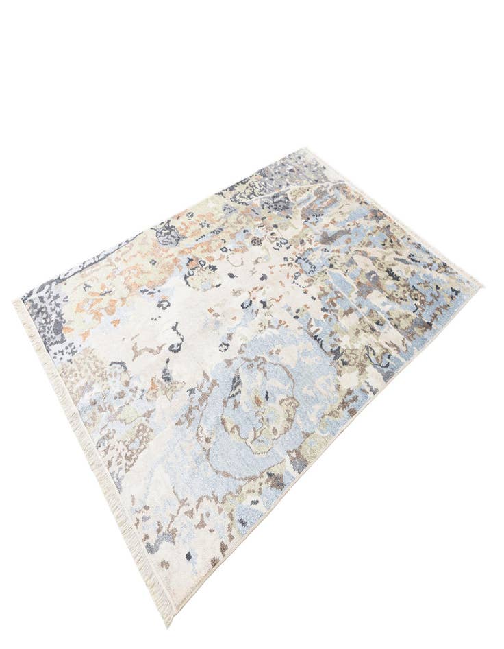 Detail image of 5' 7 x 7' 9  Hand Knotted Darya Wool Rug