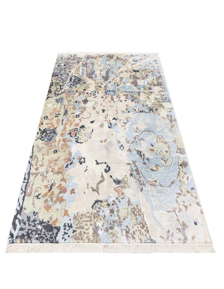 Detail image of 5' 7 x 7' 9  Hand Knotted Darya Wool Rug