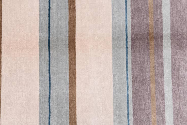 Detail image of 3' 11 x 5' 11 Hand Knotted Darya Wool Rug