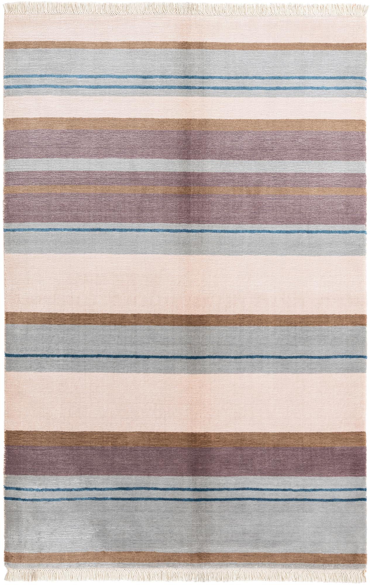 3' 11 x 5' 11 Hand Knotted Darya Wool Rug