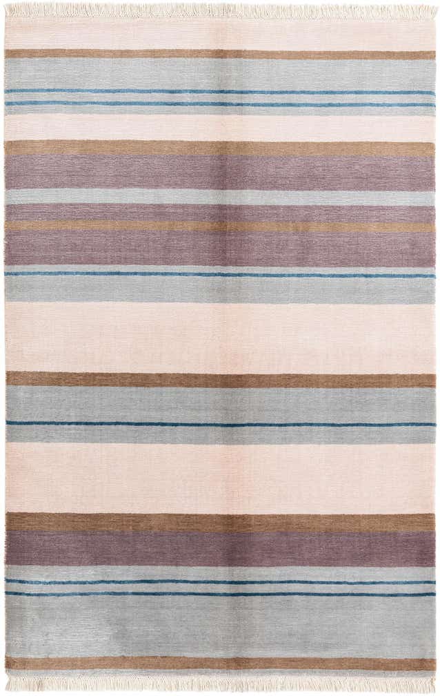 3' 11 x 5' 11 Hand Knotted Darya Wool Rug