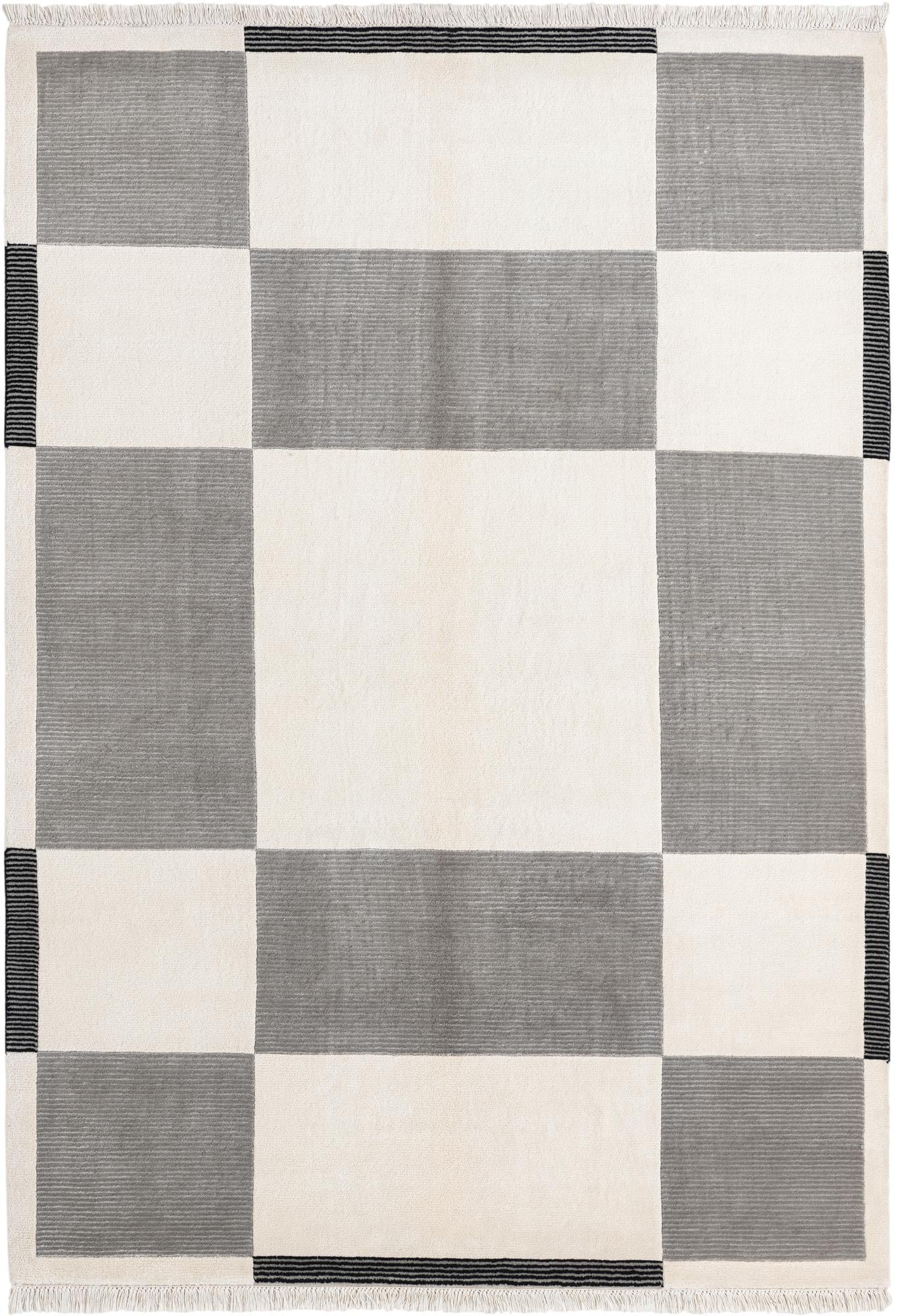 5' 7 x 8' Hand Knotted Darya Wool Rug