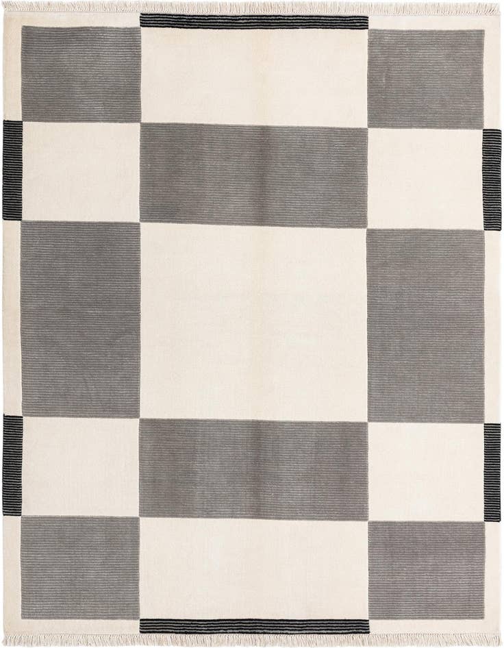 Detail image of 5' 5 x 7' 10 Hand Knotted Darya Wool Rug