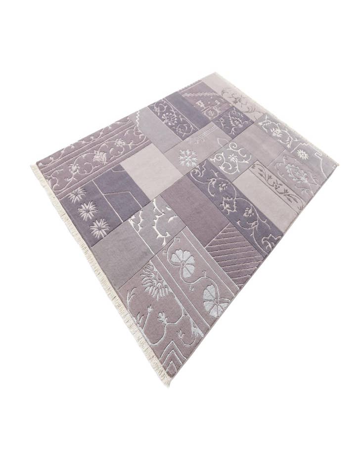 Detail image of 5' 7 x 8' 2  Hand Knotted Darya Wool Rug