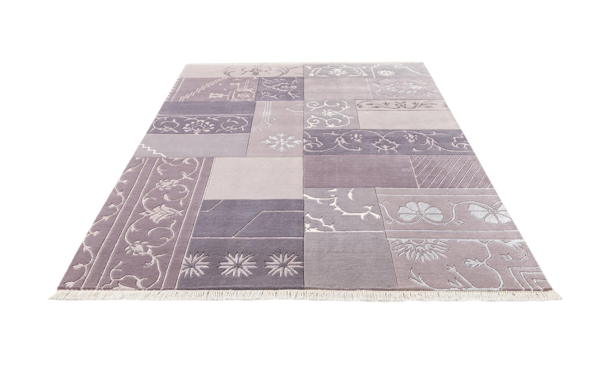 5' 7 x 8' 2 Hand Knotted Darya Wool Rug