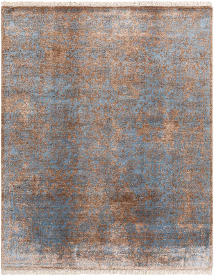 Detail image of 5' 6 x 7' 10 Hand Knotted Darya Wool Rug