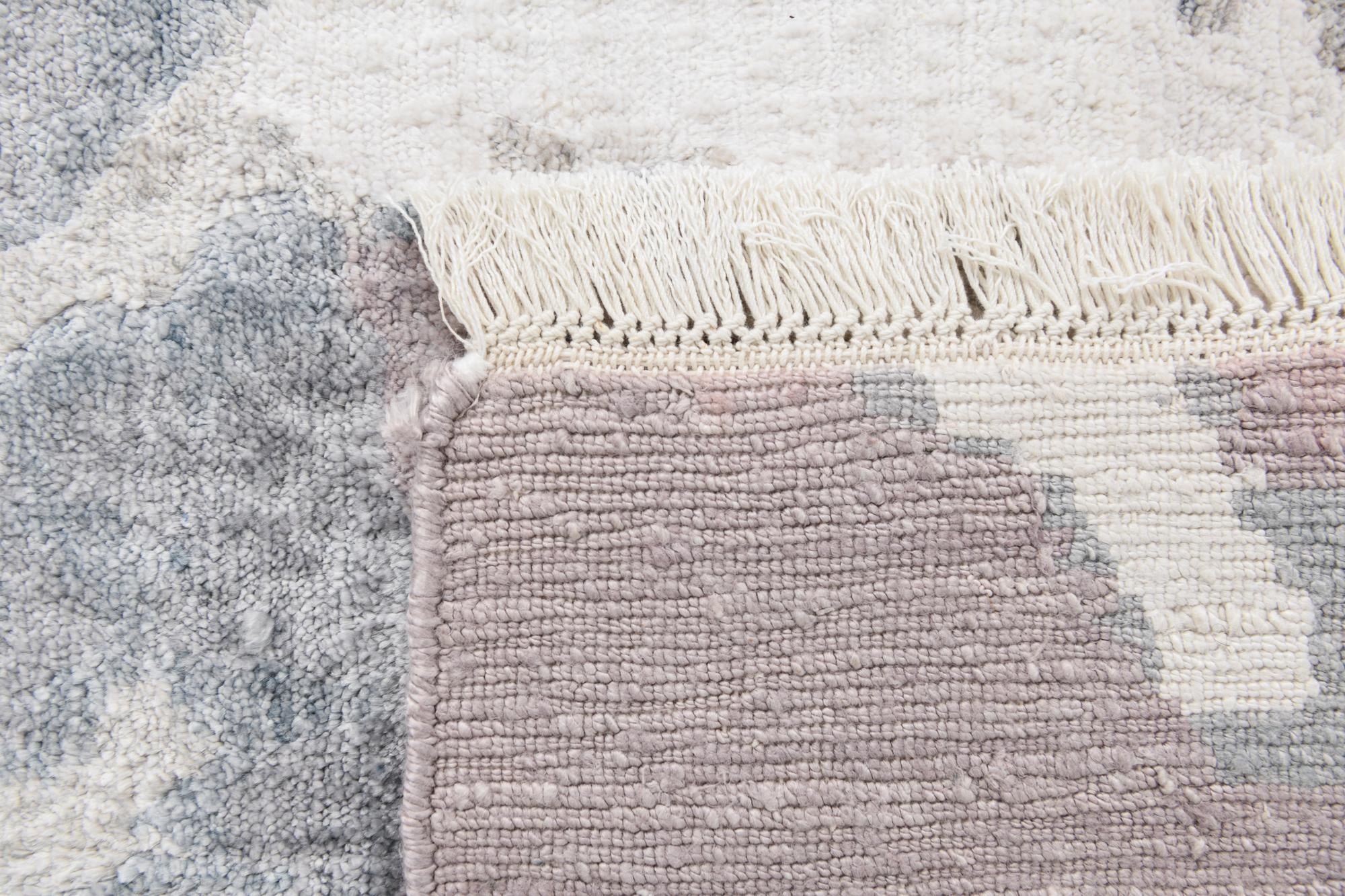 5' 7 x 8' 2 Hand Knotted Darya Wool Rug