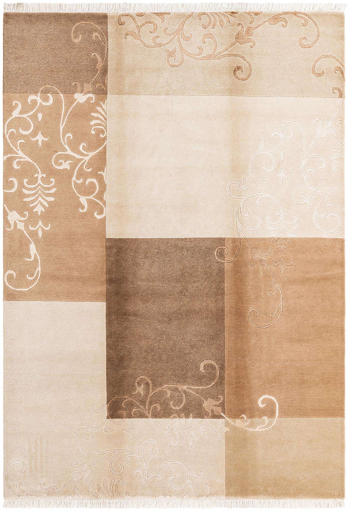 5' 7 x 8' Hand Knotted Darya Wool Rug