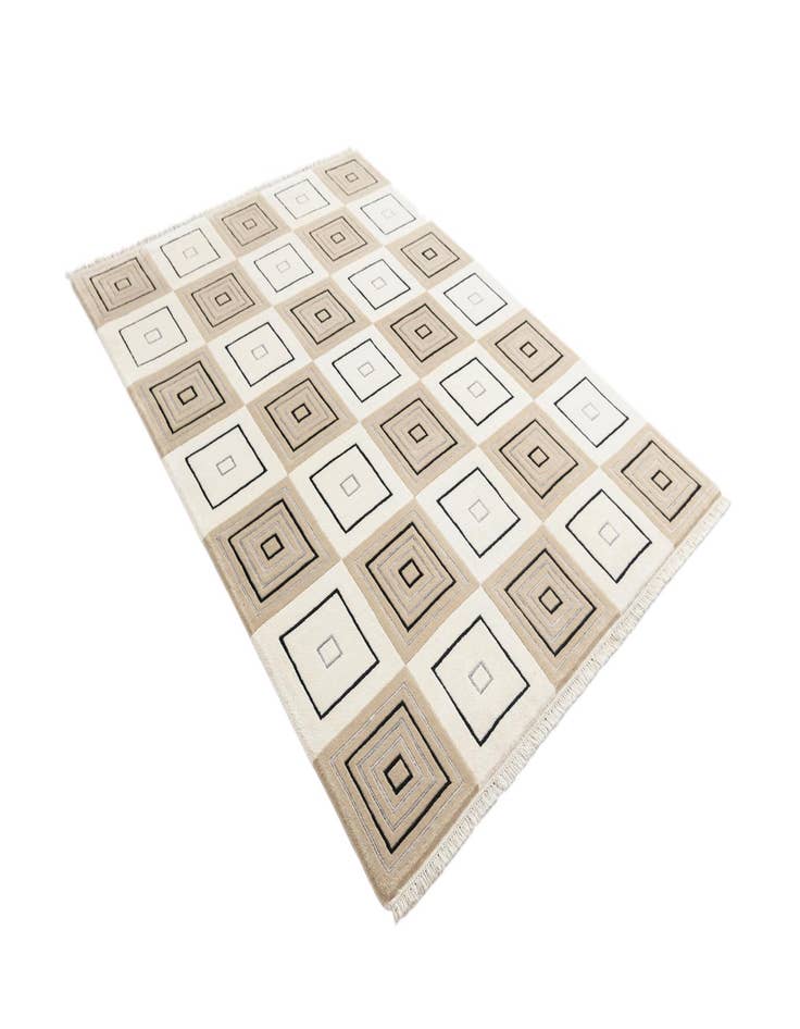 Detail image of 5' 7 x 7' 10  Hand Knotted Darya Wool Rug