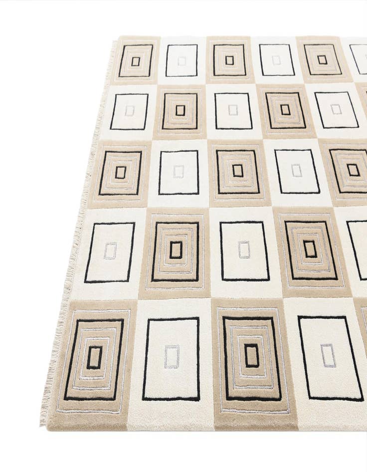 Detail image of 5' 7 x 7' 10  Hand Knotted Darya Wool Rug