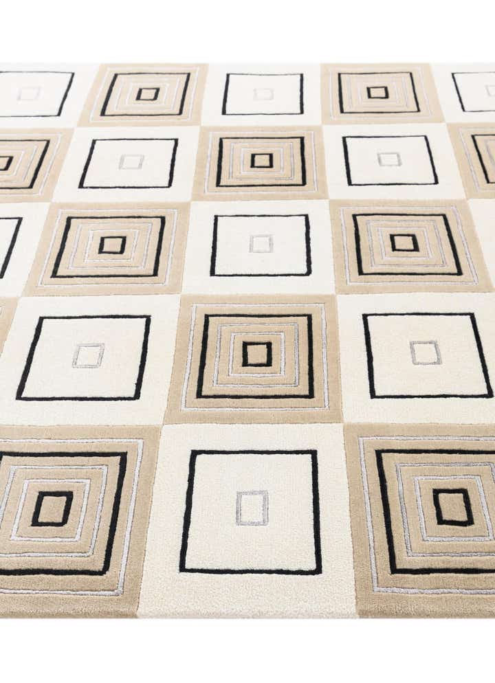 5' 7 x 7' 10 Hand Knotted Darya Wool Rug