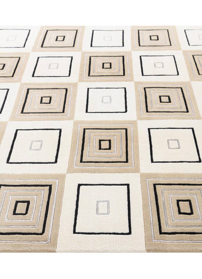 Detail image of 5' 7 x 7' 10 Hand Knotted Darya Wool Rug