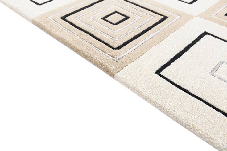 Detail image of 5' 7 x 7' 10 Hand Knotted Darya Wool Rug