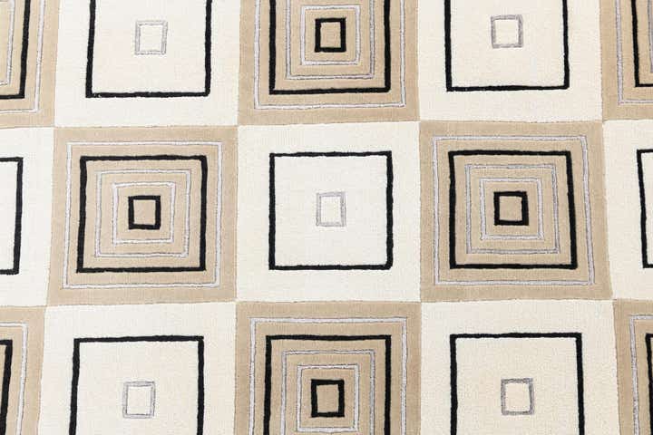 5' 7 x 7' 10 Hand Knotted Darya Wool Rug