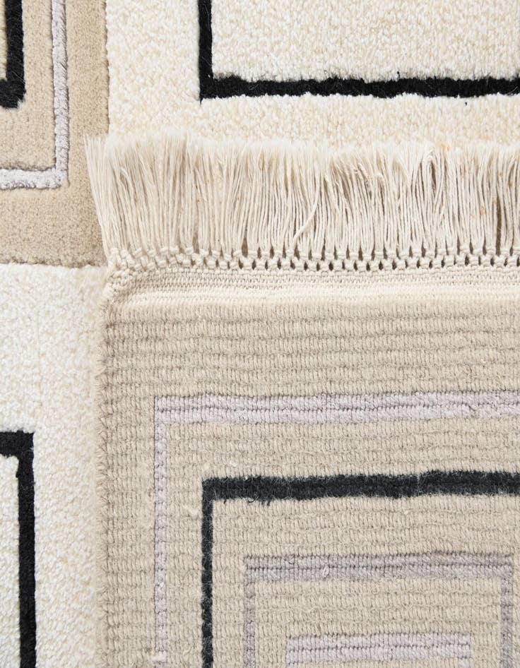 Detail image of 5' 7 x 7' 10  Hand Knotted Darya Wool Rug
