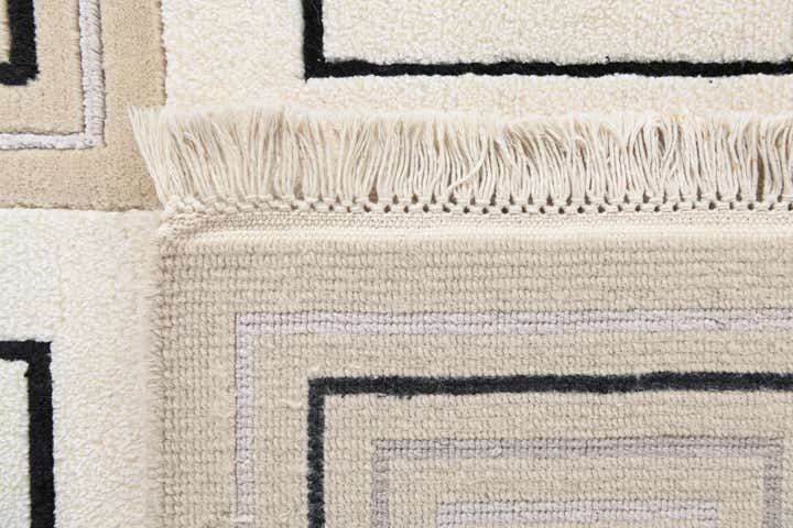 5' 7 x 7' 10 Hand Knotted Darya Wool Rug