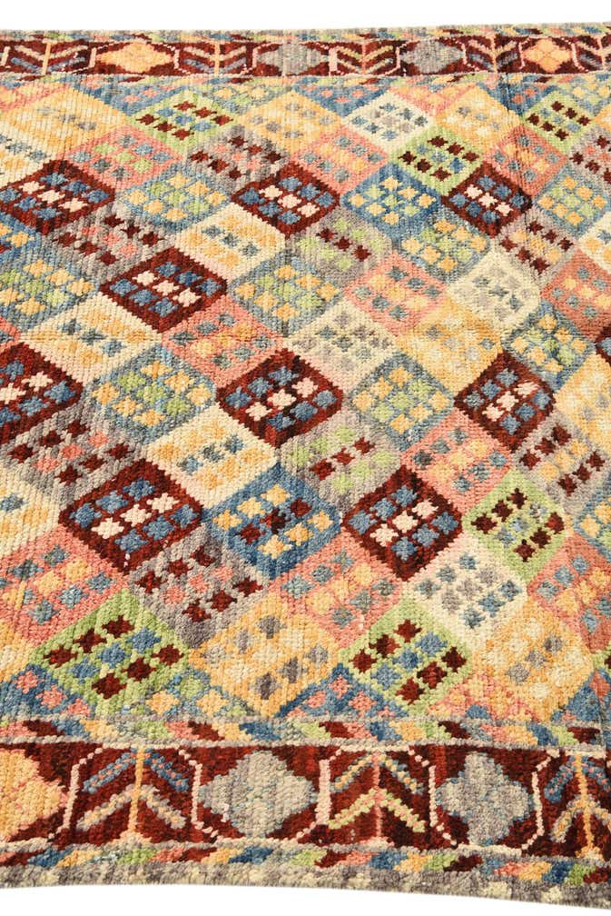 4' 10 x 7' 6 Hand Knotted Darya Wool Rug