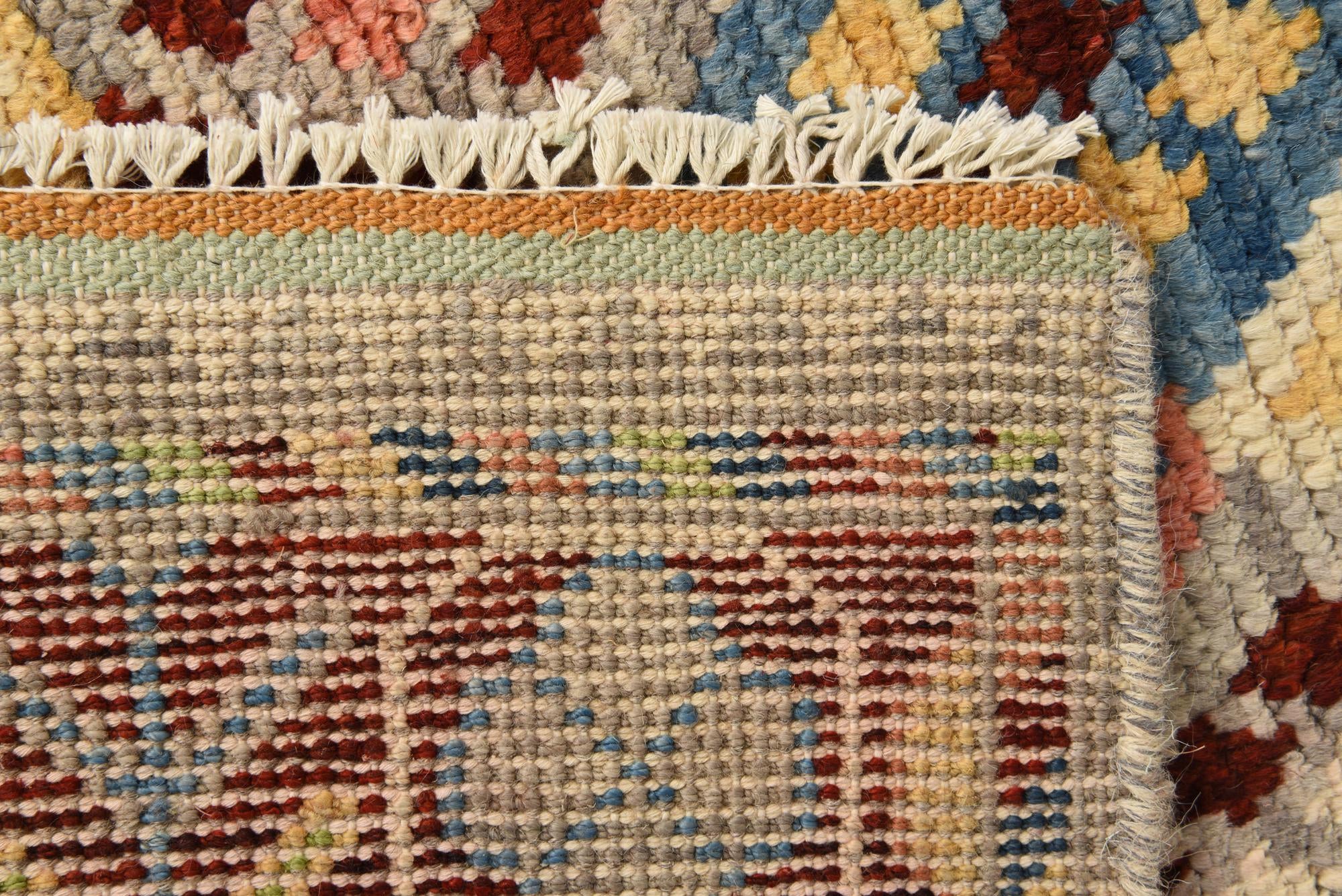 4' 10 x 7' 6 Hand Knotted Darya Wool Rug