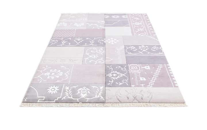 4' 7 x 6' 9 Hand Knotted Darya Wool Rug