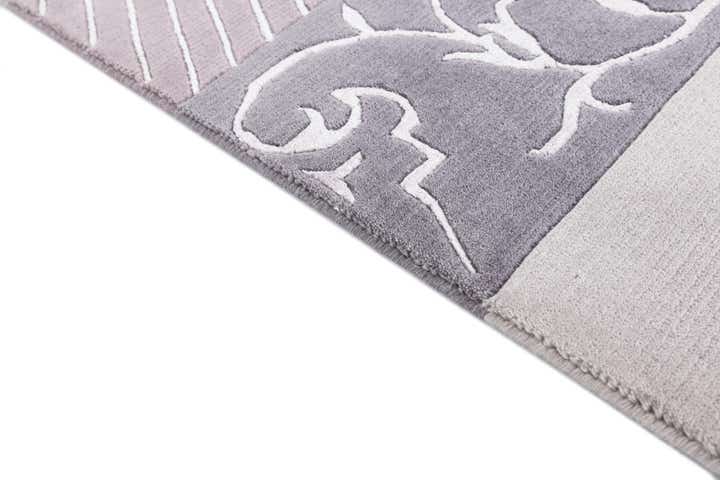 4' 7 x 6' 9 Hand Knotted Darya Wool Rug