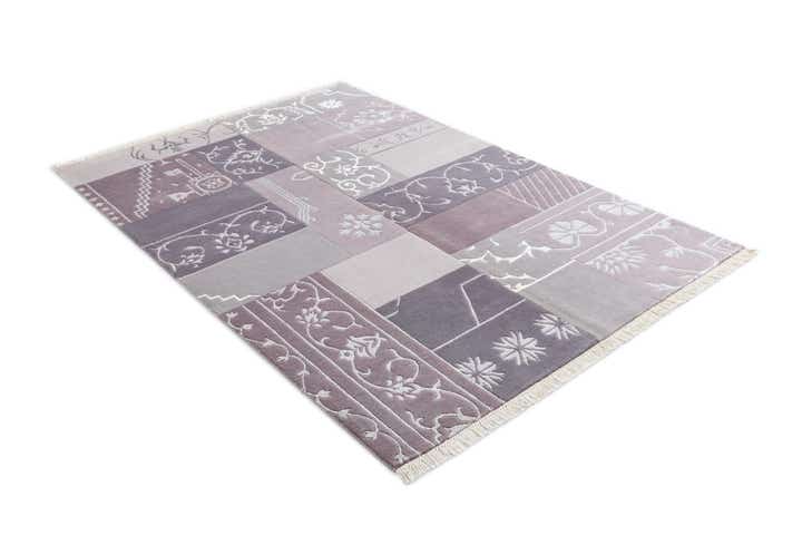 4' 7 x 6' 9 Hand Knotted Darya Wool Rug