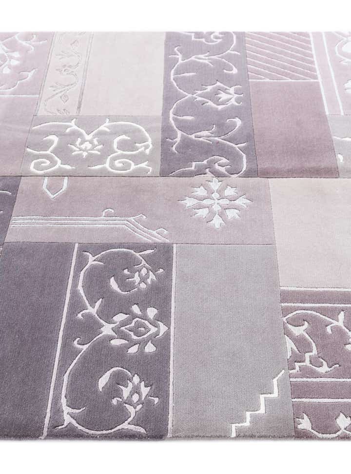 4' 7 x 6' 9 Hand Knotted Darya Wool Rug